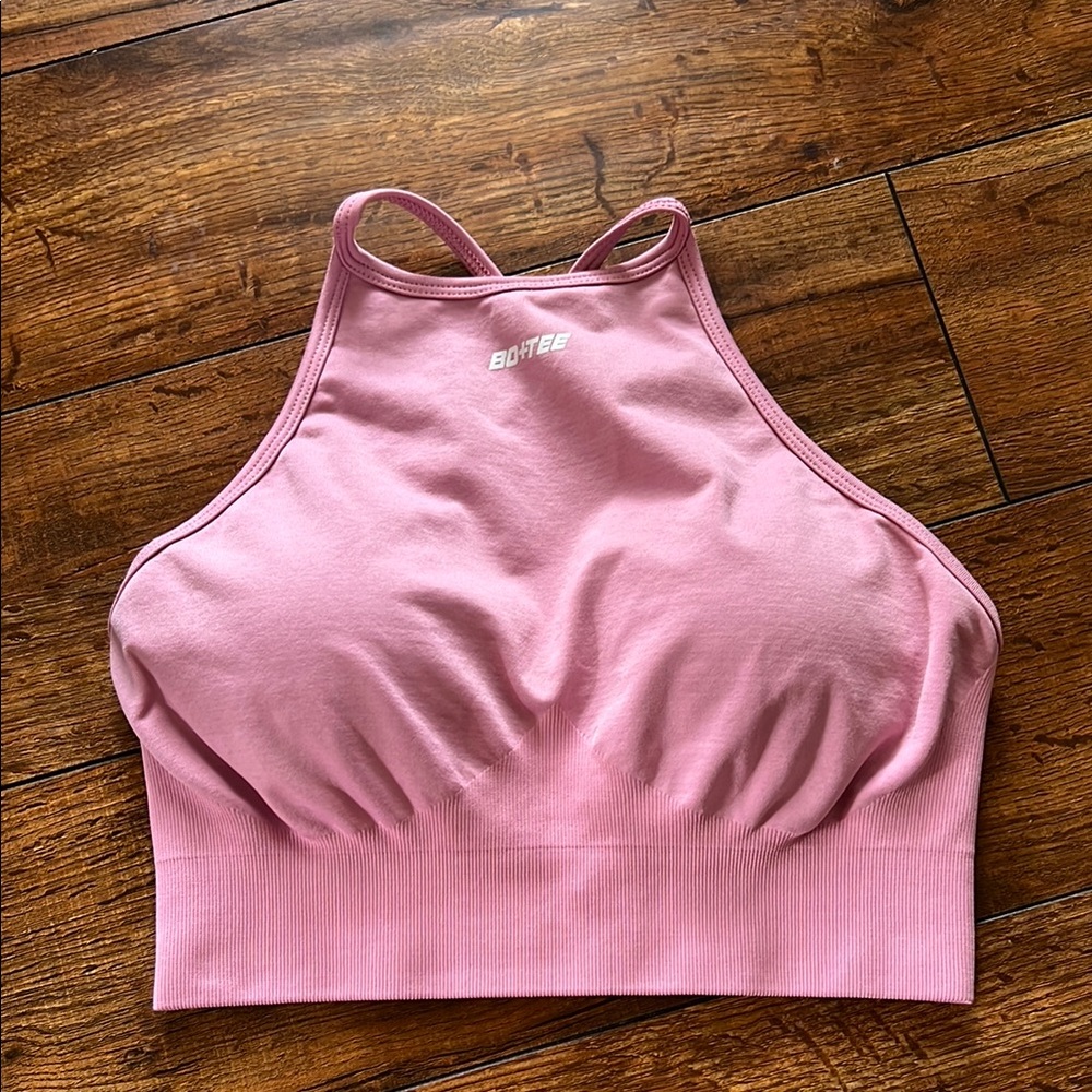 BO+Tee Pink Sports Bra